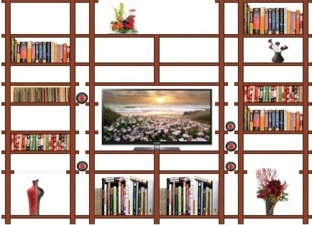 Mediahylly 4/9 250x184cm Chili - Image 4