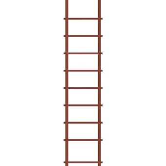 Kirjahylly 1/9 270x52cm Mahonki